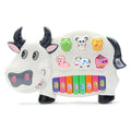Cow Piano Interactive Kids Toy Animals Sounds & Lights Play Toy