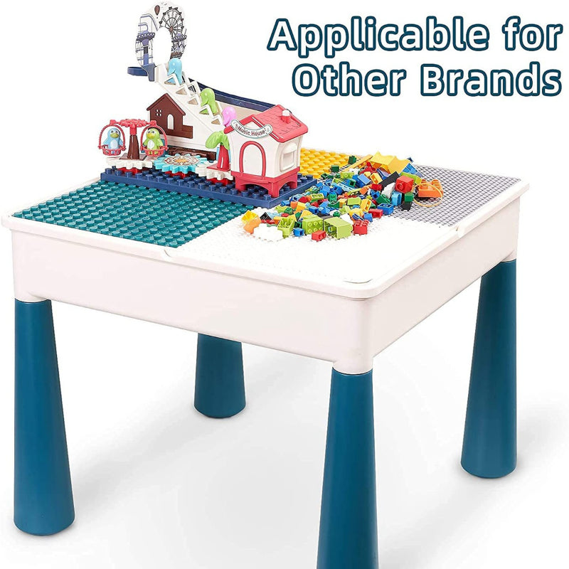 Colorful Electrical Penguin Slide & Climbing Ladder Building Blocks for Kids