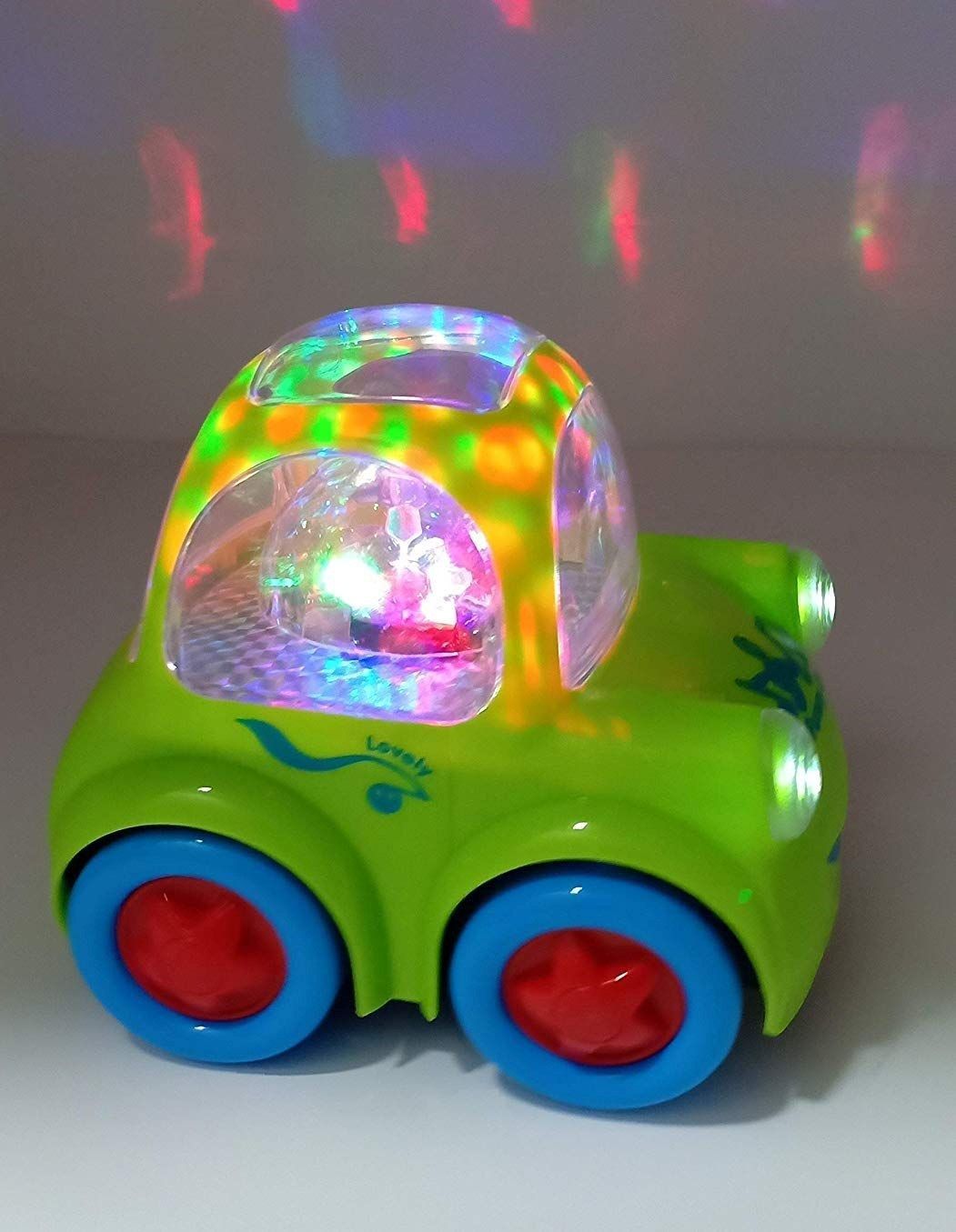 Funny Car Toy With Light And Music 360 Degree Rotation And Sound Toy For Boys