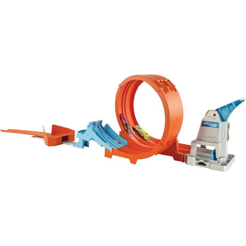 Hot Wheels Hot Wheels Champion Action Track Set 1 Car Race Loop Flip For Kids