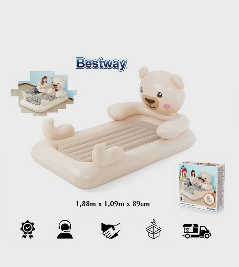 Bestway 67712 Inflatable Dreamchaser Children Teddy Bear Airbed