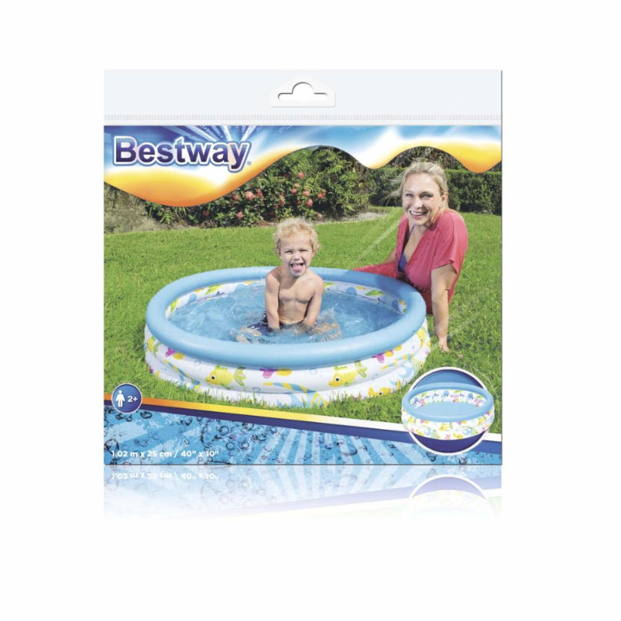 Bestway 51008 Pool Inflatable Paddling Swimming Pool 102cm
