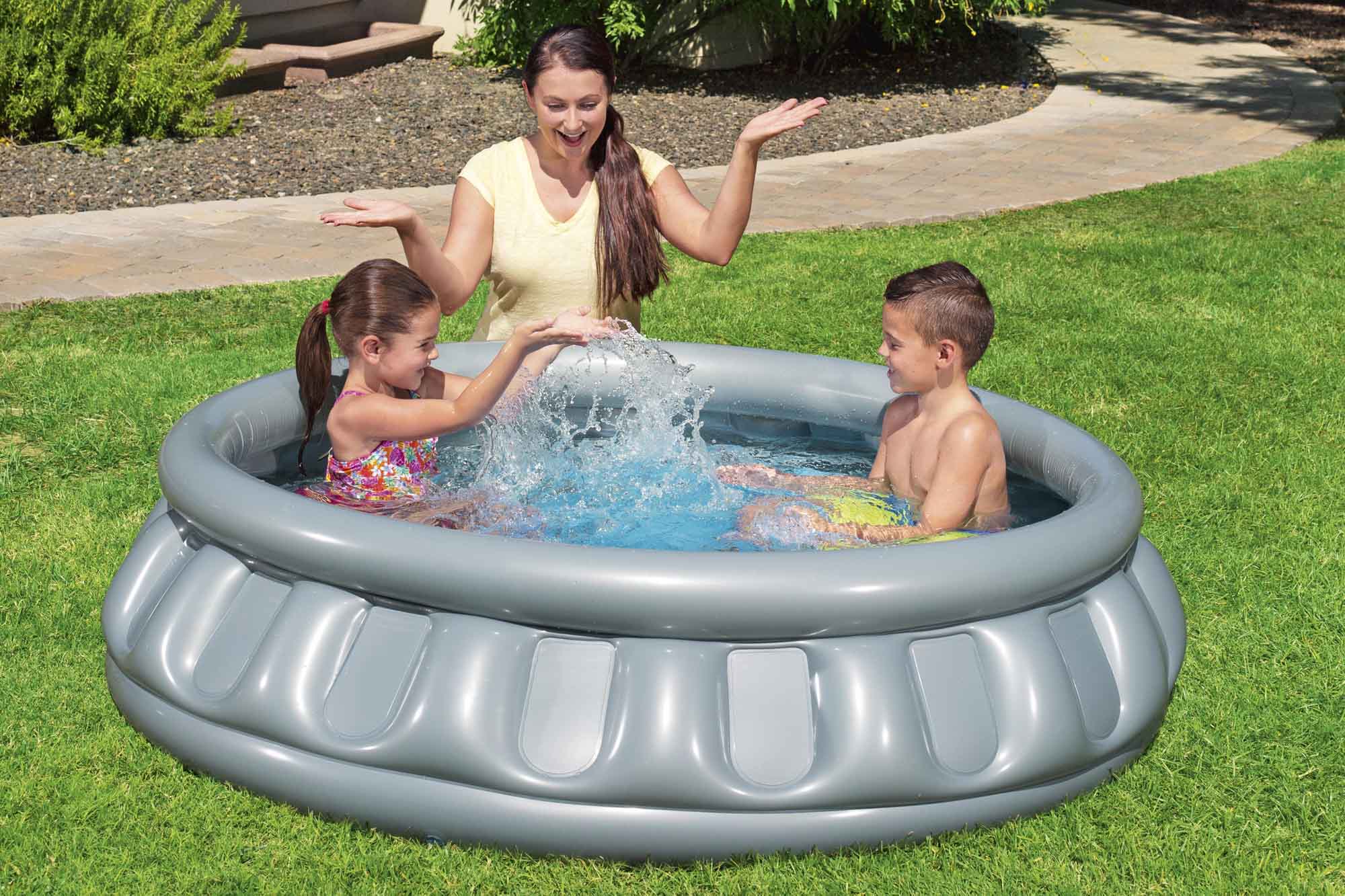 Bestway 51080 Inflatable Space Ship Swimming Pool 60 X 70 Inch