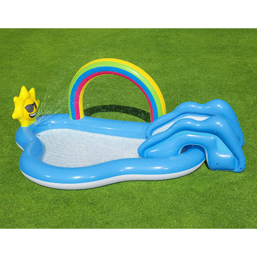 Bestway 53092 Rainbow N Shine Waterplay Centre Padding Pool