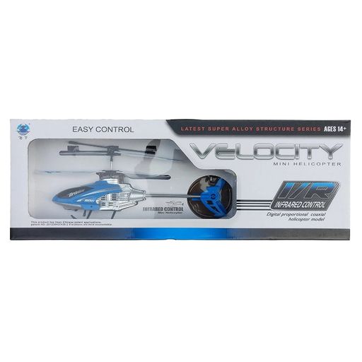 Remote Control Flying Helicopter with Unbreakable Blades for Kids