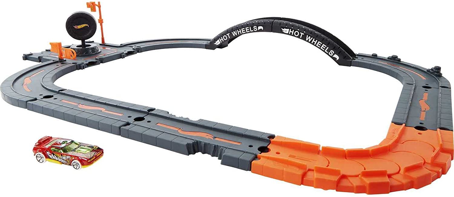 Hot Wheels City Expansion Track Pack 10 Piece Set To Build A Cityscape Toy For Kids