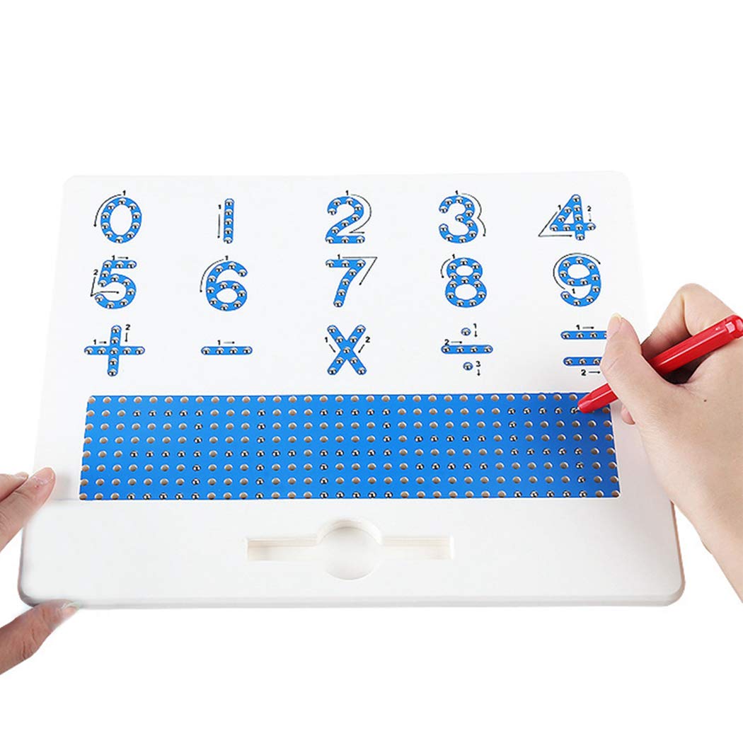 406Pcs Balls Pop Magnetic Numbers Learning Drawing Board