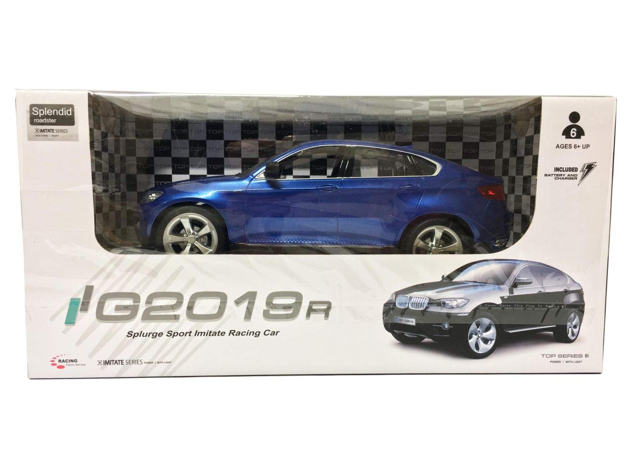 Jack Royal 1:18 Scale Splurge Sport Imitate G2019R B.M.W X6 Style Remote Control Car