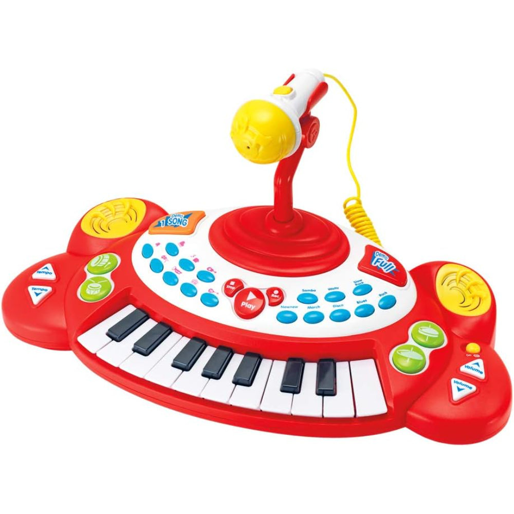 18 Keys Electronic Piano Keyboard With Detachable Microphone