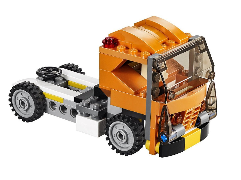 Architect Creator 3 In 1 Sunset Speeder Model Building Block Sets Race Car Toys