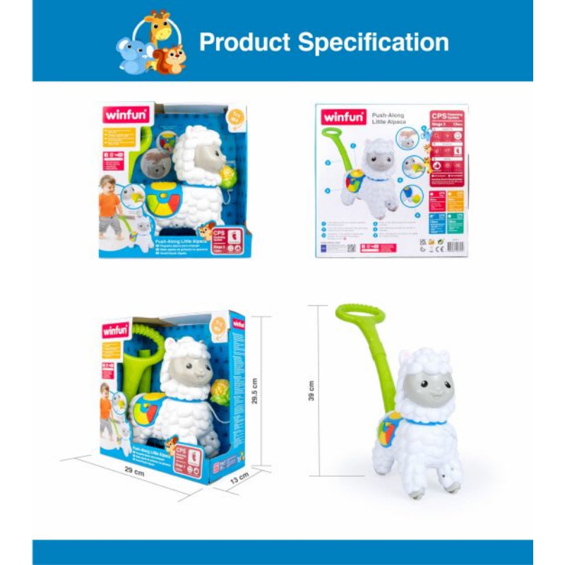 Little Alpaca along with fun sounds, melodies and flashing lights For Kids