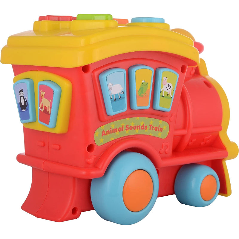 Pre School Win Fun English Learning Animal Sounds Train Toy for Kids
