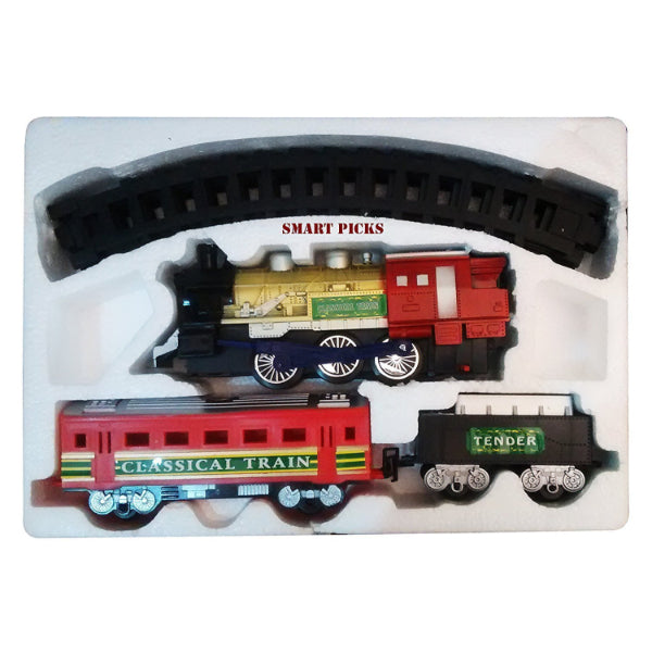 Western Express Railroad Engine And Tracks Play Set 11 Pcs Amazing Fun Toy For Kids