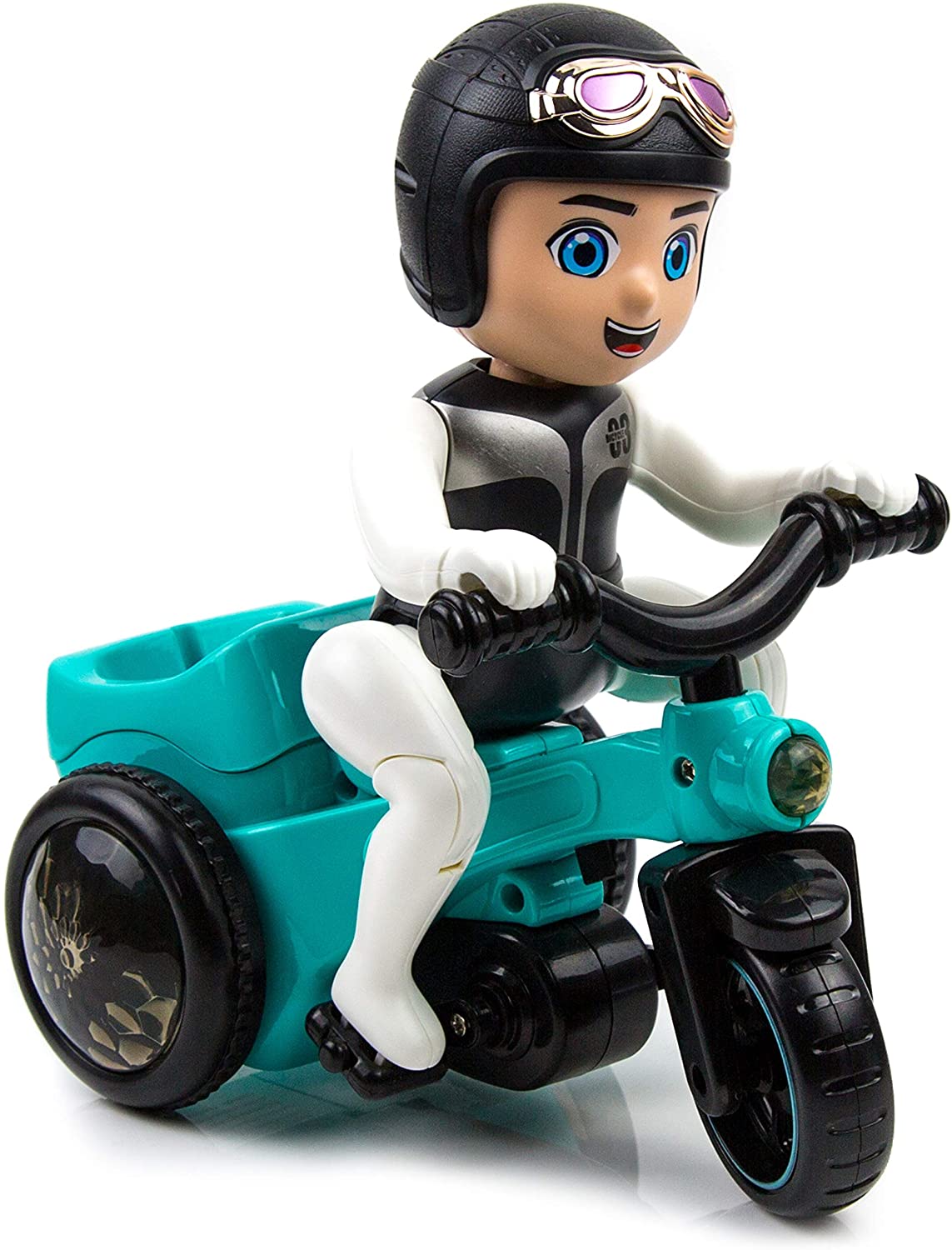 Bicycle 03 Rotate 360 Degree Comes With Lights & Music Head Swing Kids Toy