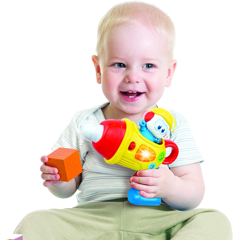 Winfun Colorful The Little Builder Tool Set with Music & Lights for Kids
