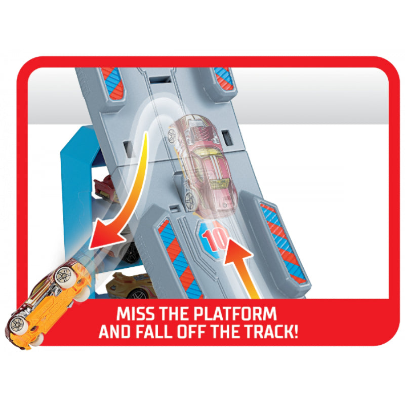 Hot Wheels Action Champion Diecast Track Set And Mini Toy Cars For Kids