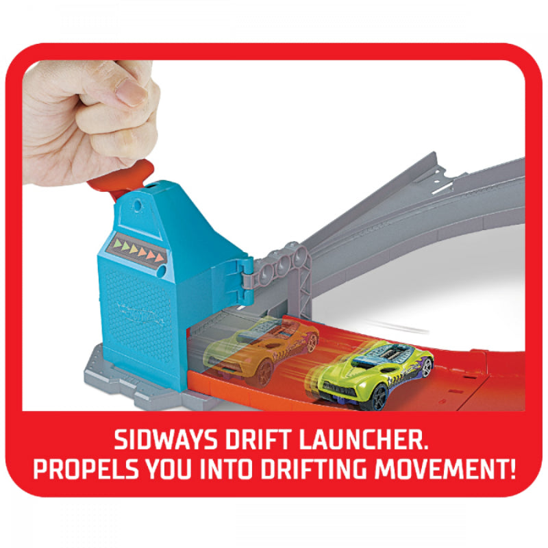 Hot Wheels Action Champion Diecast Track Set And Mini Toy Cars For Kids