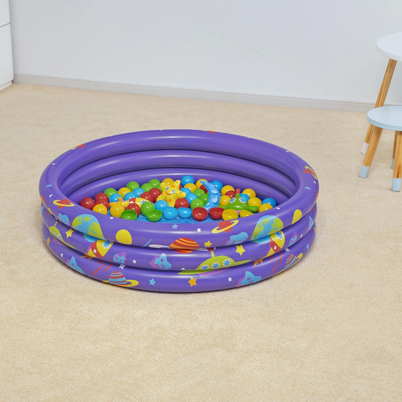 Bestway 52466 Children’s Inflatable Swimming Pool Universe With Balls