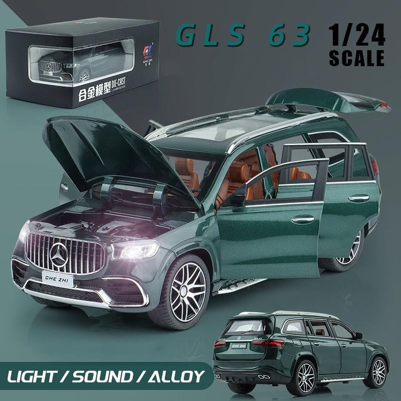 Simulation Model of Mercedes-Benz GLS AMG G63 1/24 Alloy Die Casting Car