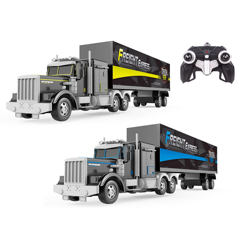RC Truck Toy With Long Battery Full Function And High-End Container For Kids