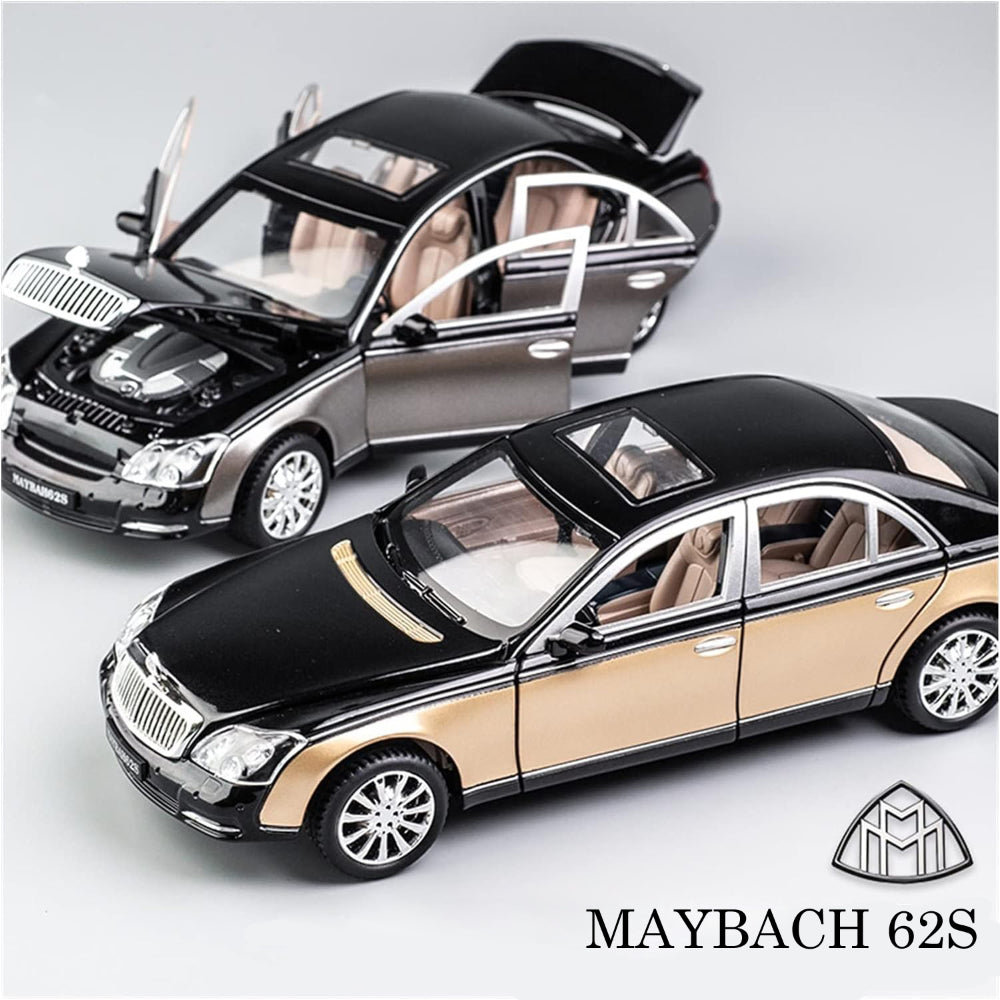 1:24 Maybach 62S Classic Alloy Die-Cast Model Car With Sound And Light