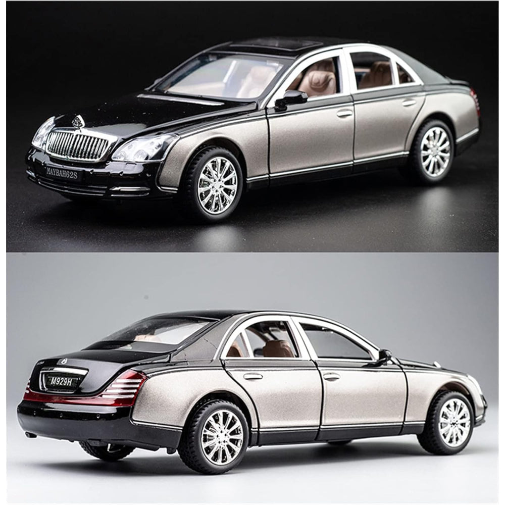 1:24 Maybach 62S Classic Alloy Die-Cast Model Car With Sound And Light