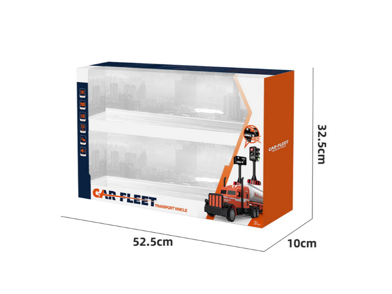 Remote Control Carriage Electronic Construction Truck 2.4Ghz 1:16 Model Lorry Container Transport Truck Mercedes Toy