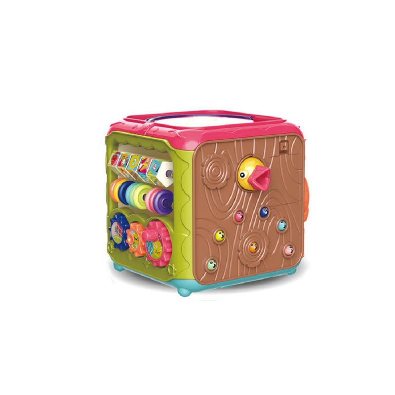 6 In 1 Educational Magic Box Hexahedral Drum Baby Toy