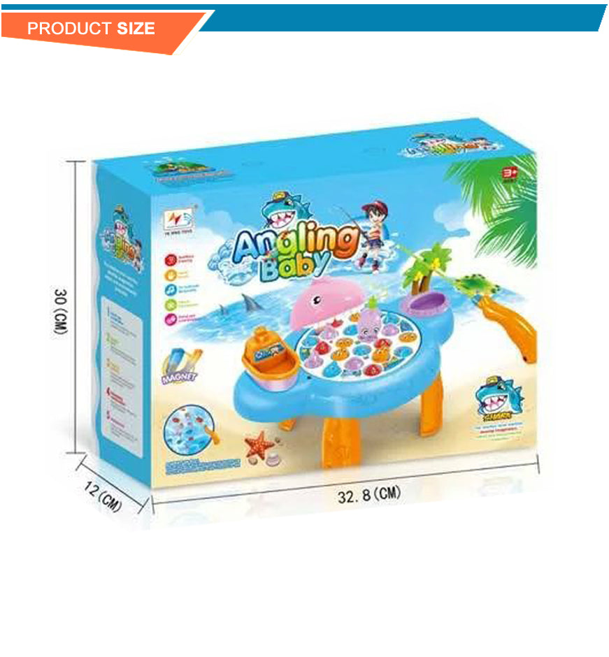 Magnetic Fishing Musical Game Toy Set