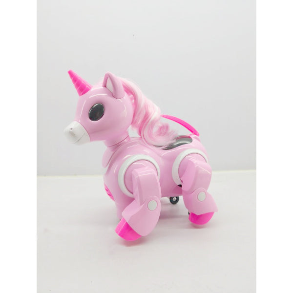 Dancing Bump and Go Action Unicorn Robot Toy for Kids