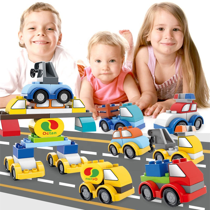 41Pcs Kid DIY Colorful Building Blocks Funny Toy Play Set