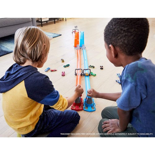 Hot Wheels Double Circle Sprint Track Set For Kids Boy Cars Original Metal Playset