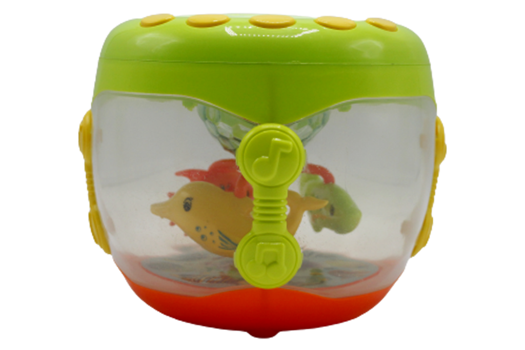 Musical Toy Drum Flash Drum For Kids Battery Operated