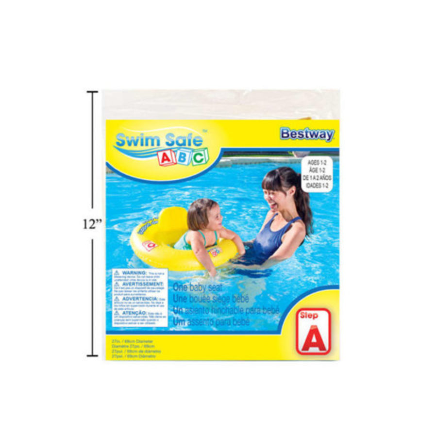 Bestway 32027 Swimsafe Baby Seat Double Ring 69 Cm