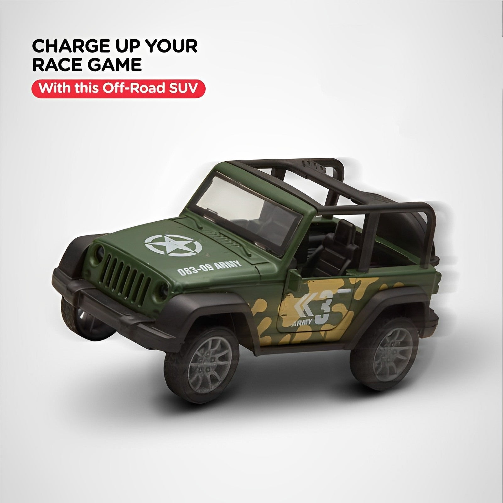 Durable And Adventure-Ready Die-Cast SUV Off-Roader For Thrilling Exploration