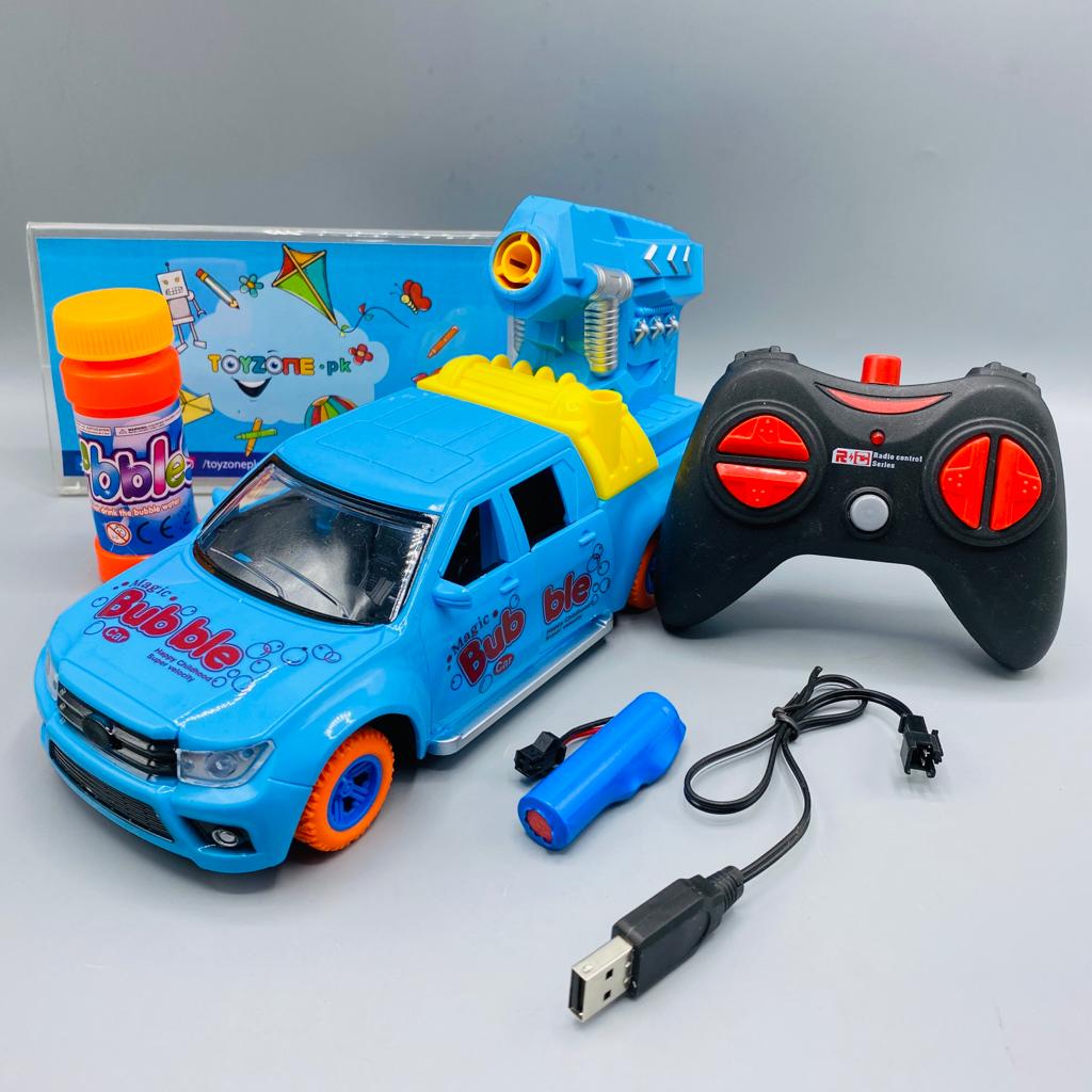TeleCar Bubble Remote Control Car Music And Sound For Kids