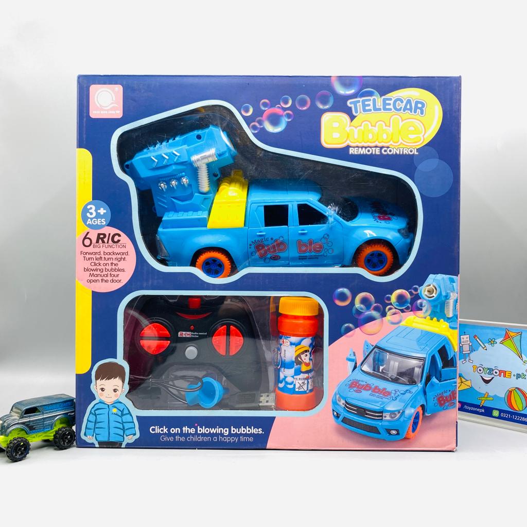 TeleCar Bubble Remote Control Car Music And Sound For Kids
