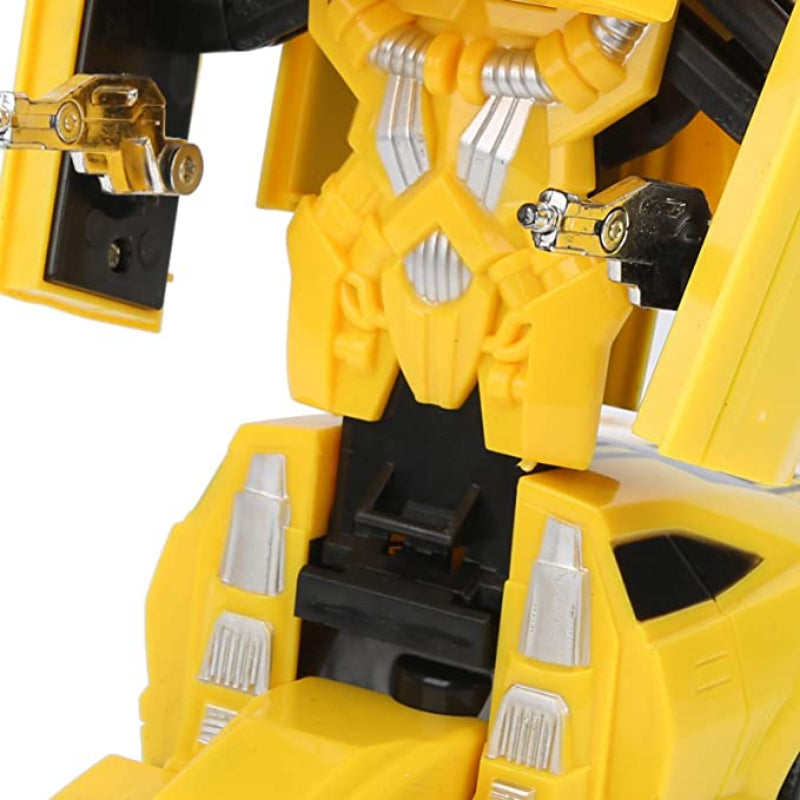 2 in 1 Cool Lighting Electric Racing Car Transformer Robots
