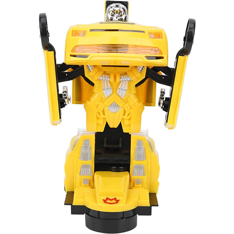 2 in 1 Cool Lighting Electric Racing Car Transformer Robots