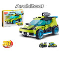 241Pcs Super Stylish Architect Brick Rocket Rally 30 Models Car Blocks Set