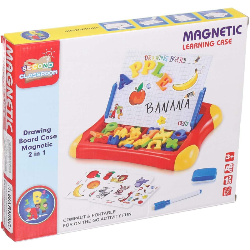 32 PCS Magnetic 2 In 1 Colorful Drawing Learning Case For Kids