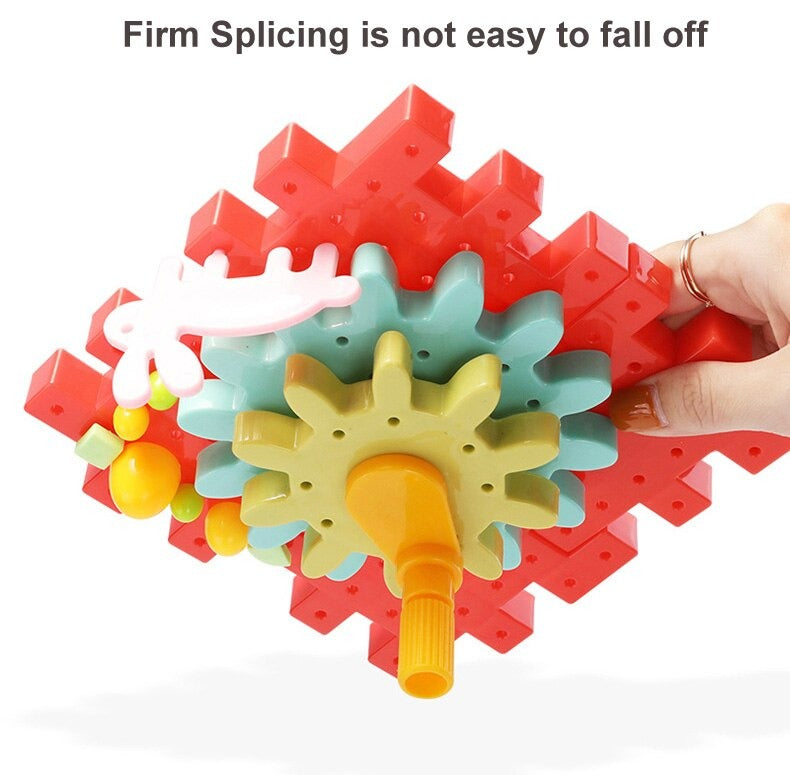 Children Early Education DIY Variety Gear Assembled Building Blocks