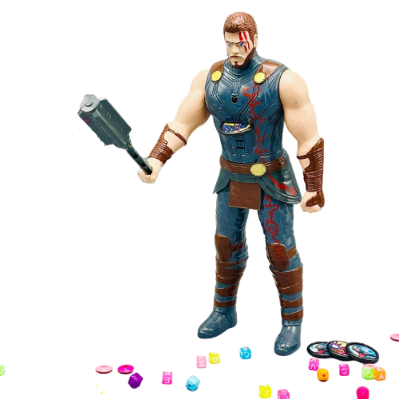 Avengers Super Hero Thor Action Figure With High Tech Light Effect And Sound