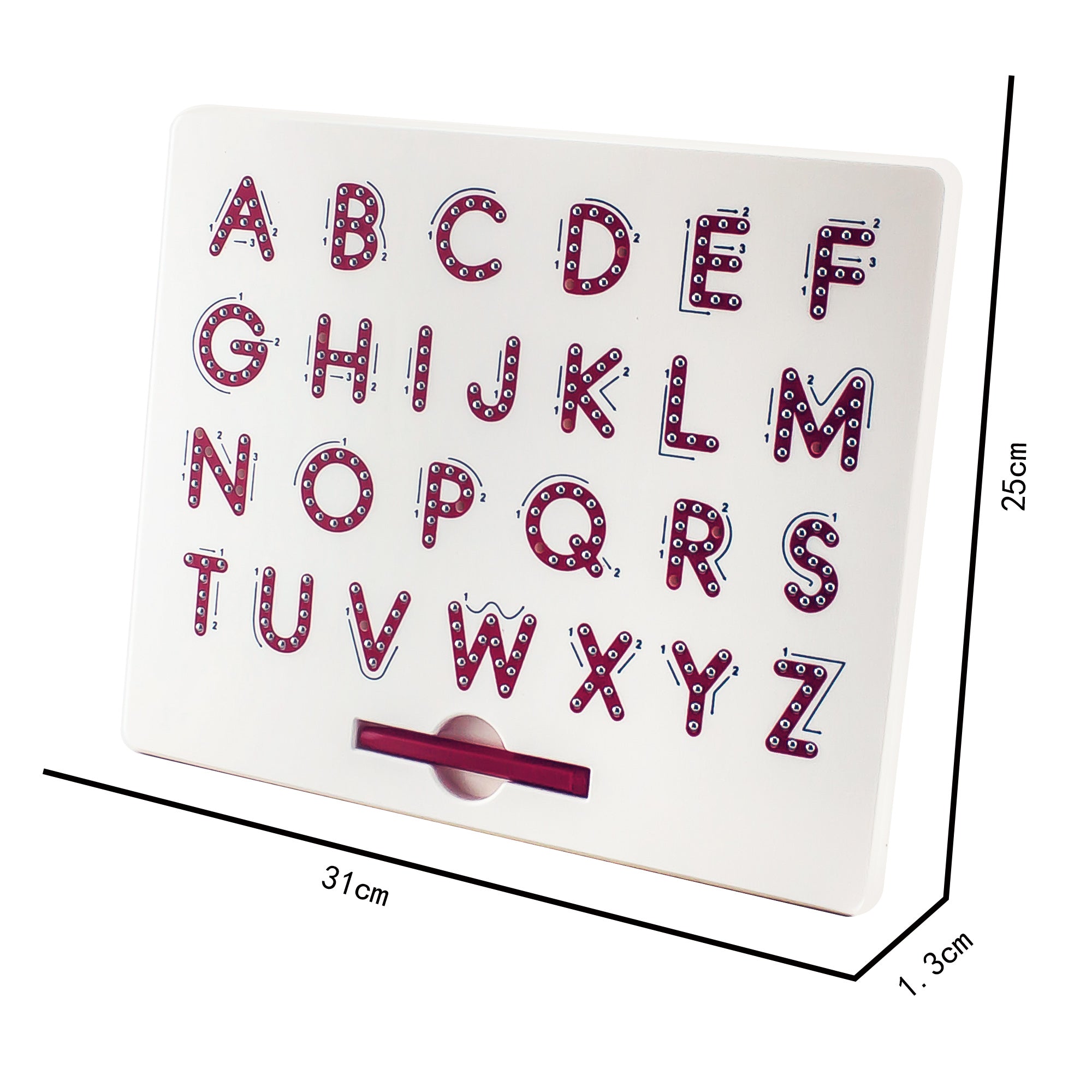 275Pc Balls Pop Magnetic English Alphabet Learning Drawing Board