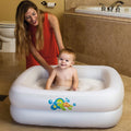 Bestway 51116 Double-Ring Inflatable Baby Bath Tub