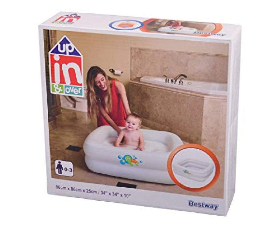 Bestway 51116 Double-Ring Inflatable Baby Bath Tub