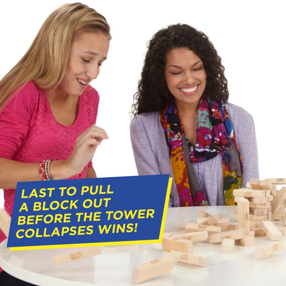 Classic Jenga Wooden Stacking Tower Board Game For Kids