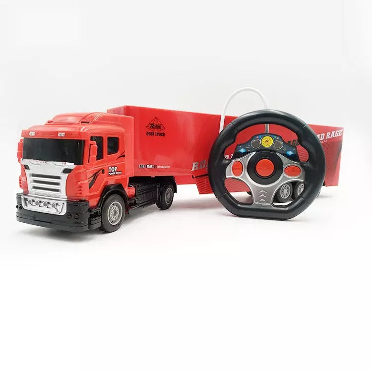 Road Rage Remote Controlled With Gravity Sensor Simulation Trailer Truck