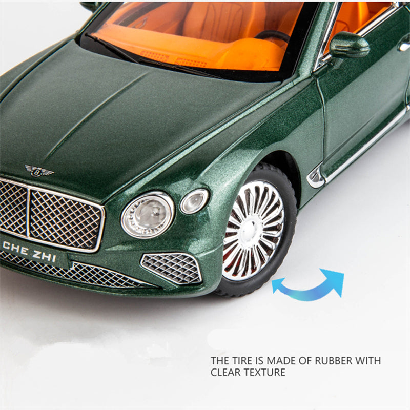 Continental GT Car Alloy Luxy Model Diecasts Metal High Simulation Sound and Light Car