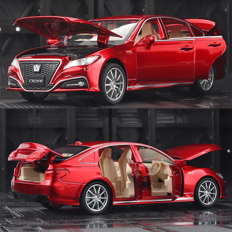 Toyota Crown die Cast model car simulation with sound and light